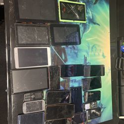 Lot Of Phone And Tablets (as Is )