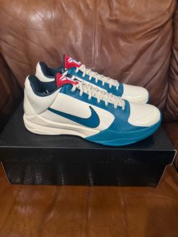 Nike Kobe 5 Protro Caitlin Clark Coconut Milk Spruce Size 12.5