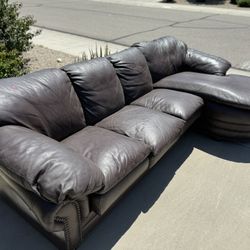 Leather Couch