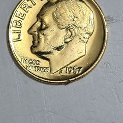 1967 Gold Dime