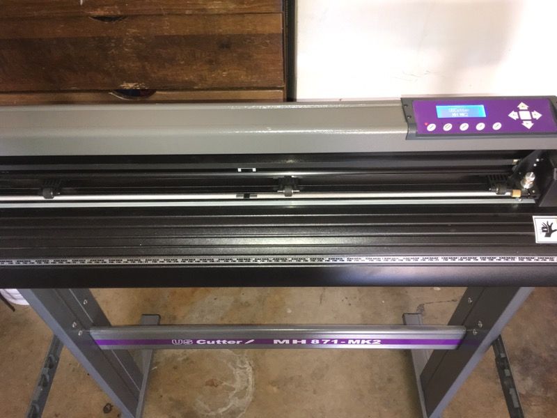 US CUTTER MH 871-MK2 (vinyl-cutter)