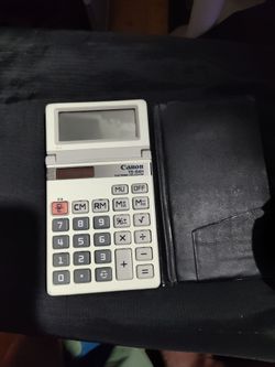 Canon TS-84H Pocket Calculator