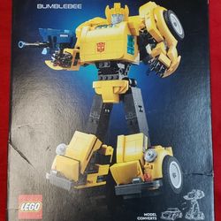 Lego Icons 10338 Transformers Bumblebee 950 Pieces Action Figure Building Set - Hasbro - New, In Original Box 