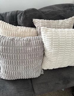 Textured Throw Pillow COVERS