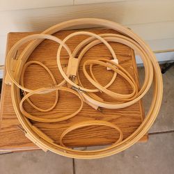 Needle Point Hoops