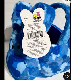 Peeps blue basket