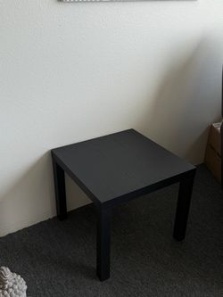 Small black mini table