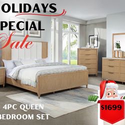 4 Pc Queen Bedroom Set Financing Available No Credit Needed 