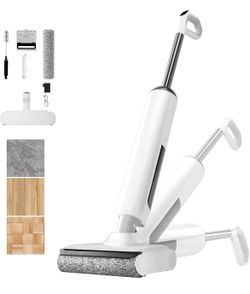 BROBIG Wet Dry Vacuum Cleaner, 180°Lie-Flat Vacuum Mop All in One with Auto Self-Cleaning