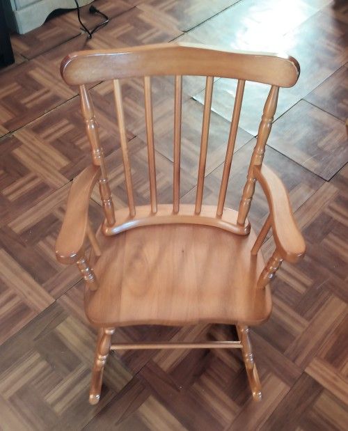 Vintage Childrens Rocking Chair