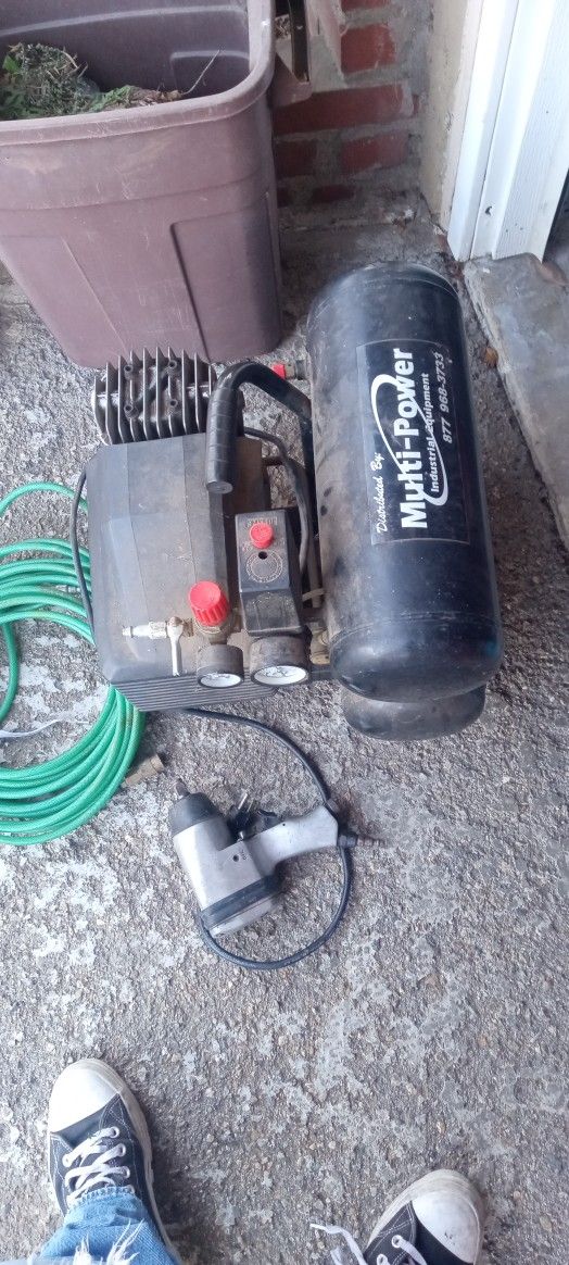 Used Air Compressor, Everything In Picture