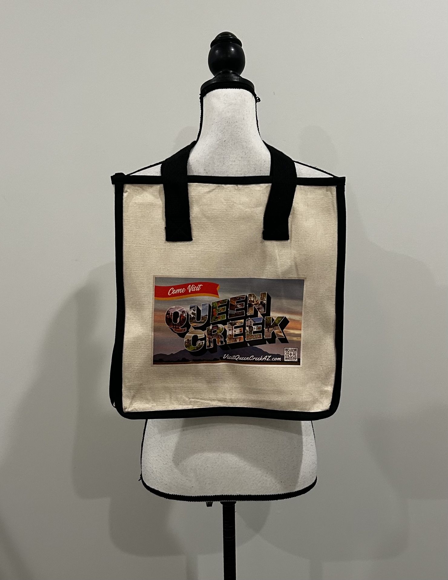 Town Of Queen Creek Arizona Canvas Tote