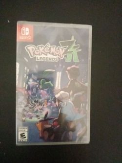 Pokemon legends Z-A for switch.