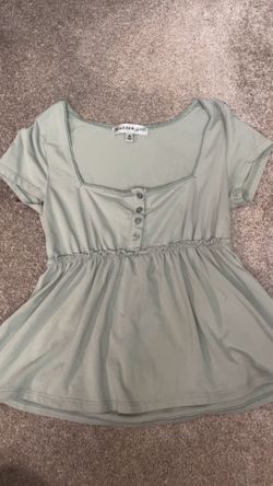 Madden Girl Peplum Top Size Medium