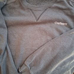 Carthartt 2XL TALL Gray Pullover Sweatshirt MENS NEW WITHOUT TAGS