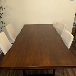 Large Dining Table With 4 Chairs