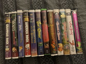 VHS Tapes LOT
