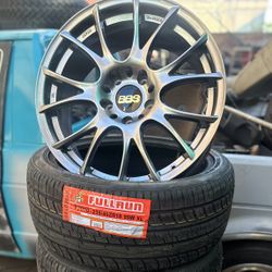 5X112✅5X114.3✅5X120✅ AND TIRES 235/40/18 FULLRUN