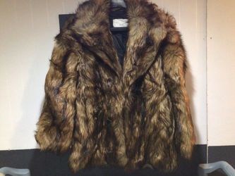 Faux fur jacket
