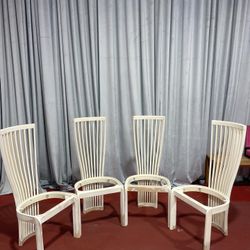 White Wood Chairs