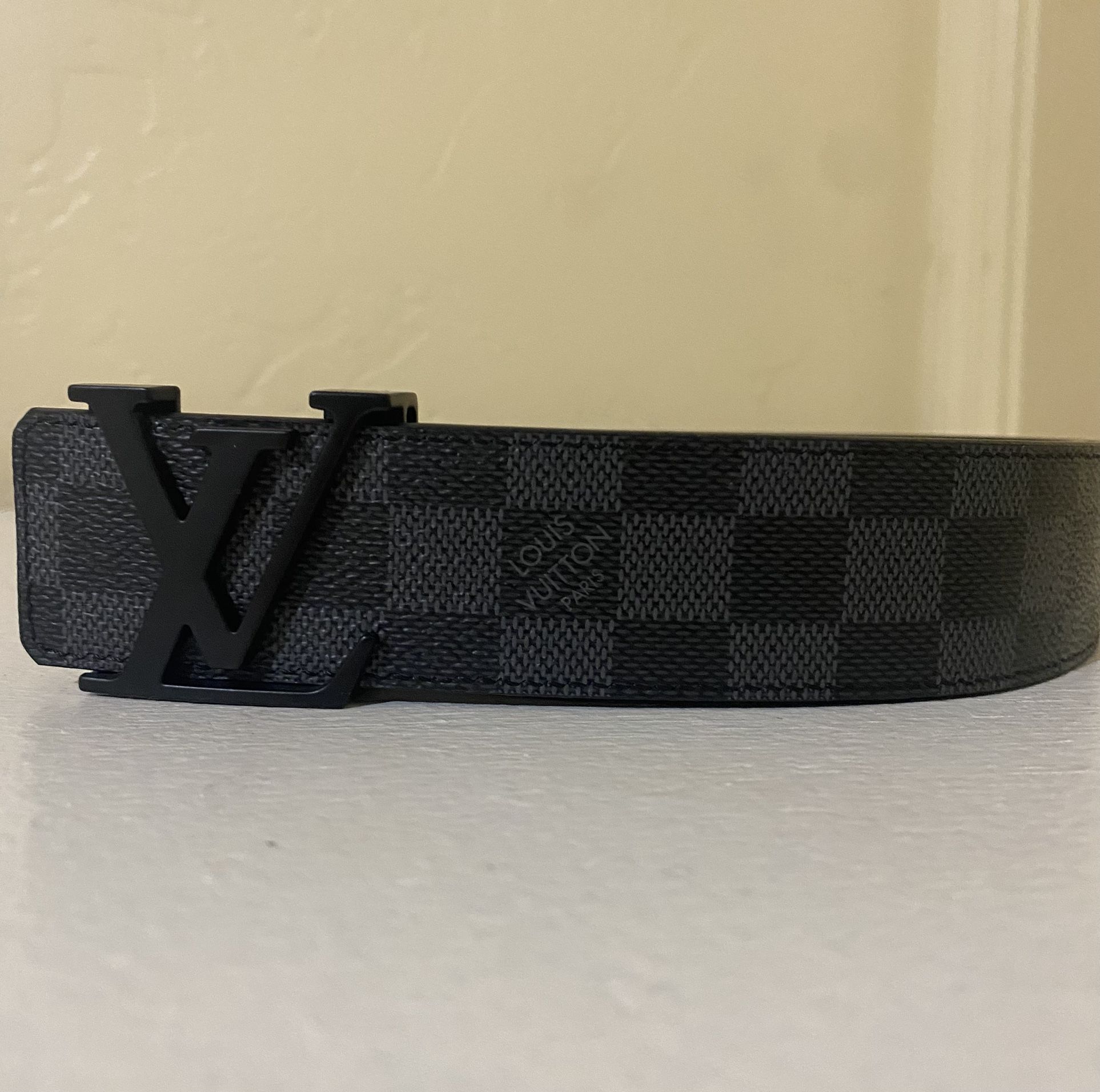 LV Initiales Damoflage 40mm Reversible Belt 