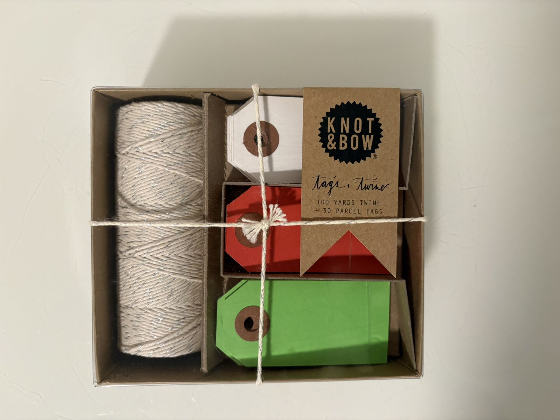 Knot & Bow Tags and Twine Set Nordstrom 