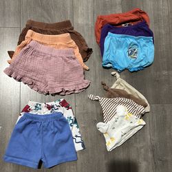 Baby Shorts and cap