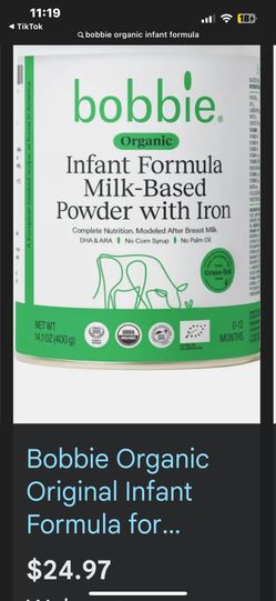 Bobbie Infant Formula milk Based Powder