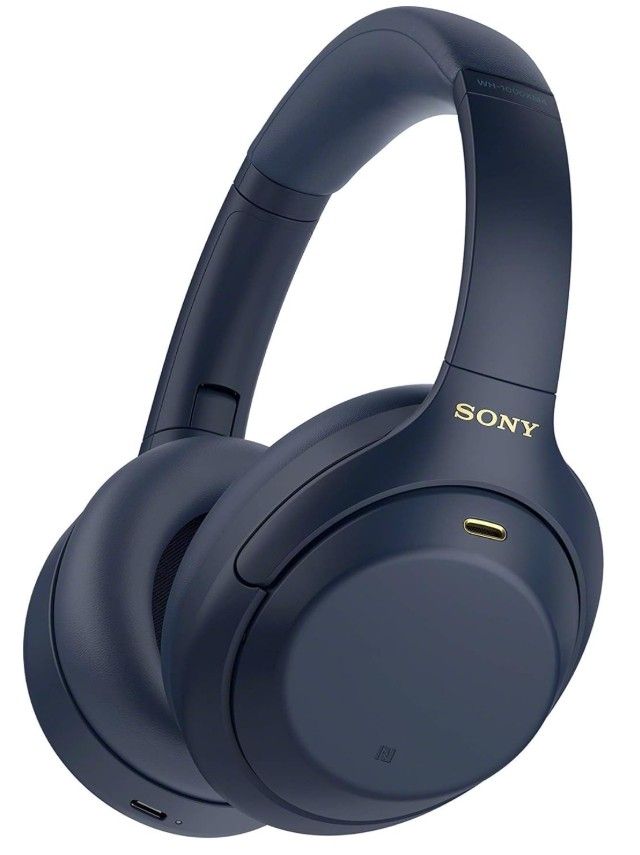 Sony WH-1000XM4 Headphones - Midnight Blue