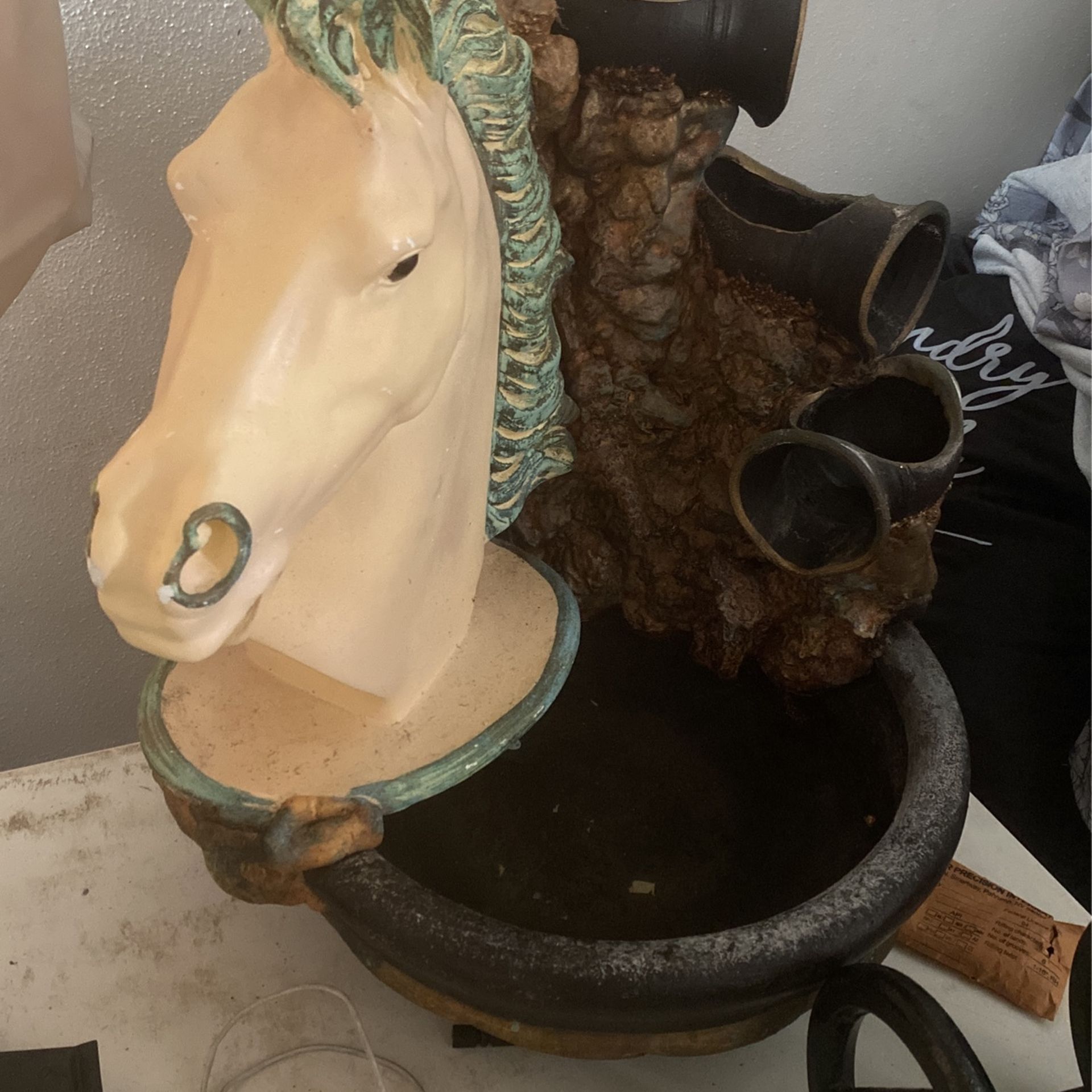 Horse Water Fountain 