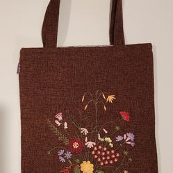 Women Tote, School Bag, Shopping Bag, 13”x15.5” 