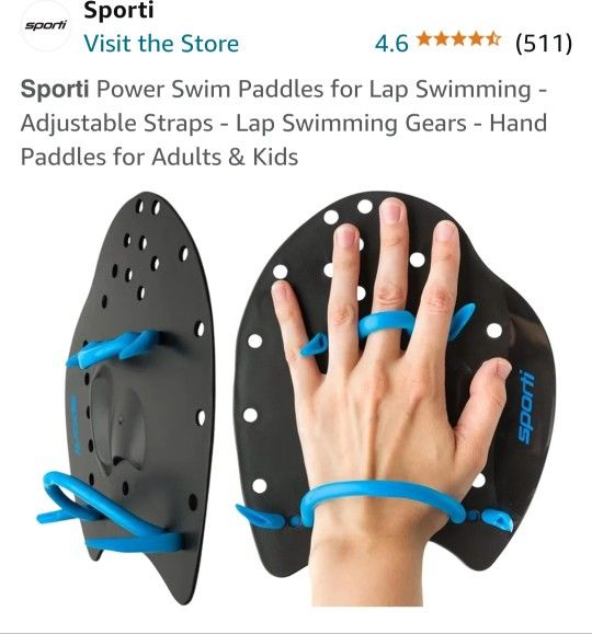 New In Package. SWIM PADDLES SIZE L. IF YOU LOVE TO SWIM & DO LAPS? THIS IS FOR YOU. SEE PHOTOS. CASH PICKUP ONLY