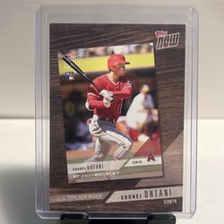Shohei Ohtani Rookie card