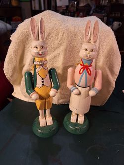 Rabbits in Nutcracker Style