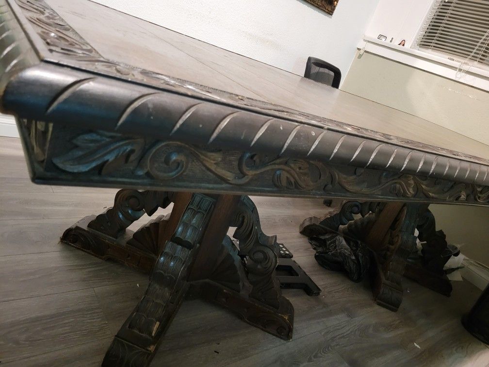 Beautiful antique table needs some TLC