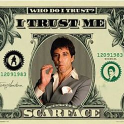 Scarface Money Movie Wall Poster