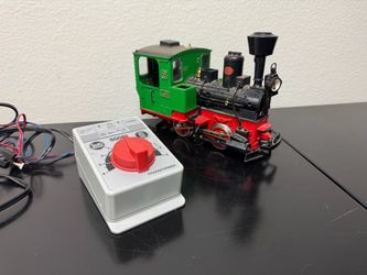LGB train locomotive and controller