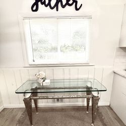 Gorgeous Glam Console Table 