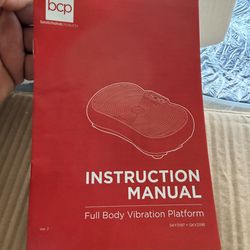 Full Body Vibration Platform