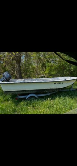 14 foot Carolina skiff