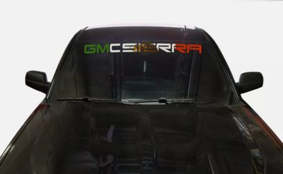 Sierra windshield decal
