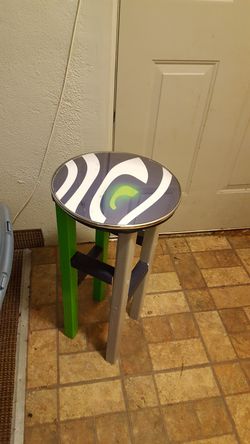 seahawks table /bar stool