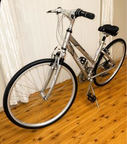 Giant Cypress DX  hybrid bike looks new