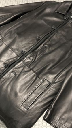 New Perry Ellis Leather Jacket...