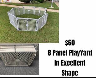 (Price Is On Pics) 8 & 10 Panel PlayYard