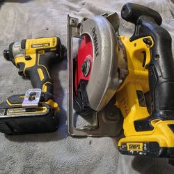 DeWalt 20v Tools (Batterys Included)