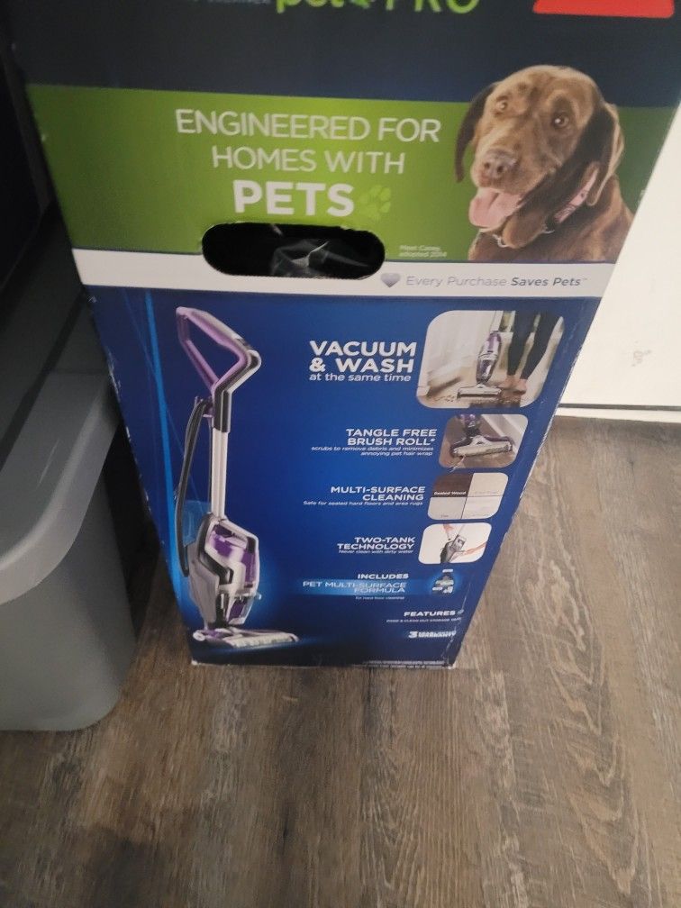 Bissell Pet Pro Vac And Wash