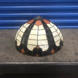 Antique Stain Glass LampShade