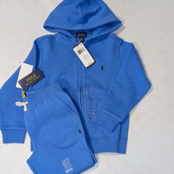 Boy's Polo Jogger Set Size 6