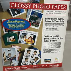 Canon Glossy Photo Paper 8.5x11” Brand New 